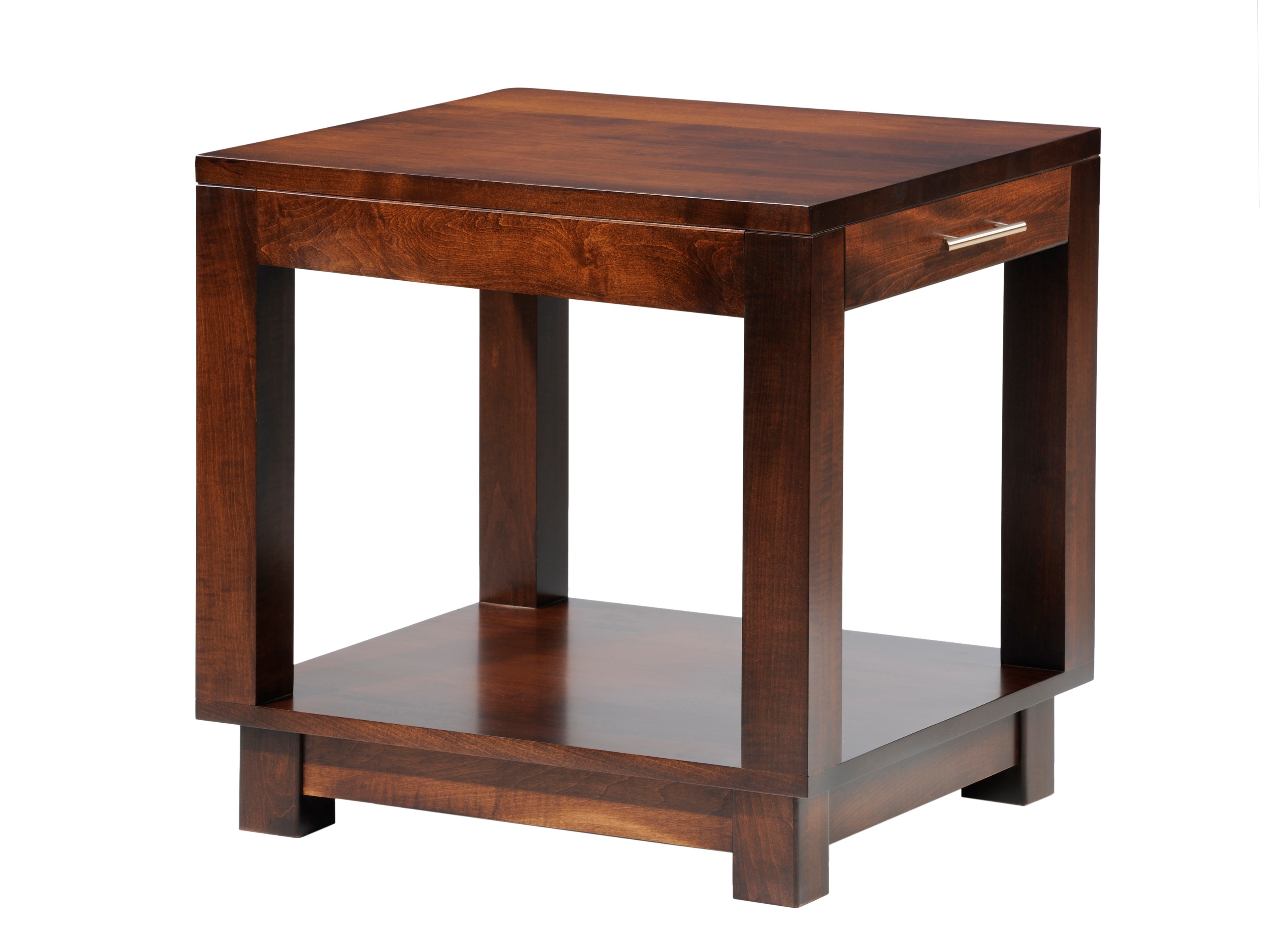 Y & T Woodcraft Urban 536 End Table with Drawer Saugerties Furniture